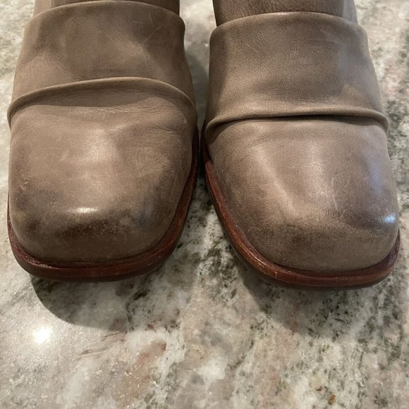 Kork-Ease Kissel Boots Size 9.5 Leather Square Toe Block Heel Western Ranch - Picture 6 of 10